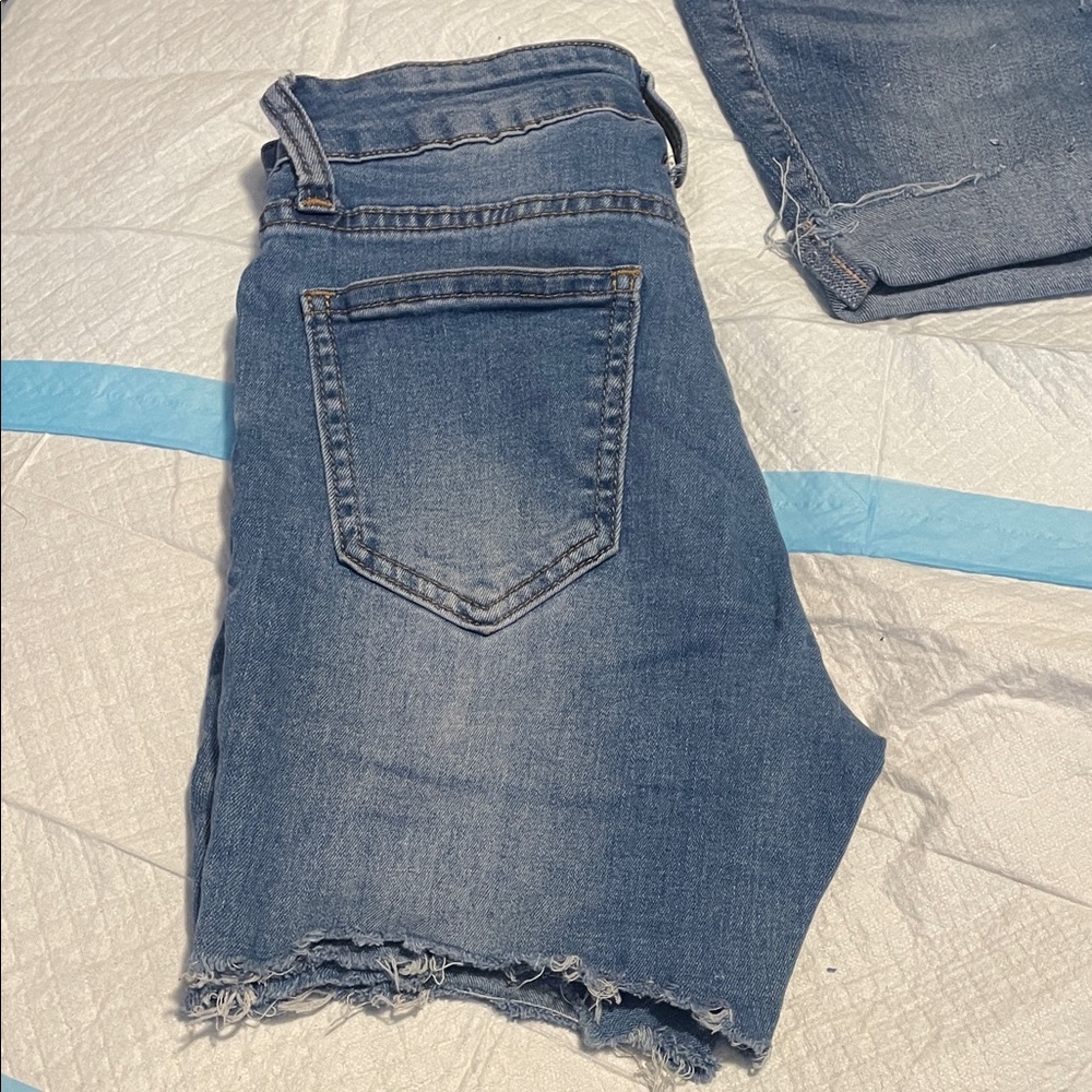 Fire and Rain denim jean shorts.